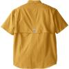 imageColumbia Mens Big and Powerful Bahama Ii UPF 30 Short Sleeve Fishing JerseyDark Banana