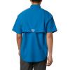 imageColumbia Mens Big and Powerful Bahama Ii UPF 30 Short Sleeve Fishing JerseyDark Pool