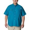imageColumbia Mens Big and Powerful Bahama Ii UPF 30 Short Sleeve Fishing JerseyDeep Marine