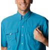 imageColumbia Mens Big and Powerful Bahama Ii UPF 30 Short Sleeve Fishing JerseyDeep Marine