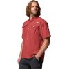 imageColumbia Mens Big and Powerful Bahama Ii UPF 30 Short Sleeve Fishing JerseyDusty Crimson