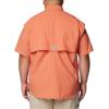 imageColumbia Mens Big and Powerful Bahama Ii UPF 30 Short Sleeve Fishing JerseyFaded Peach