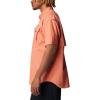 imageColumbia Mens Big and Powerful Bahama Ii UPF 30 Short Sleeve Fishing JerseyFaded Peach