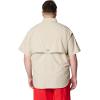 imageColumbia Mens Big and Powerful Bahama Ii UPF 30 Short Sleeve Fishing JerseyFossil