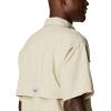 imageColumbia Mens Big and Powerful Bahama Ii UPF 30 Short Sleeve Fishing JerseyFossilRealtree Edge