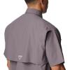 imageColumbia Mens Big and Powerful Bahama Ii UPF 30 Short Sleeve Fishing JerseyGranite Purple