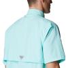 imageColumbia Mens Big and Powerful Bahama Ii UPF 30 Short Sleeve Fishing JerseyGulf StreamRealtree Edge