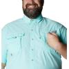imageColumbia Mens Big and Powerful Bahama Ii UPF 30 Short Sleeve Fishing JerseyGulf StreamRealtree Edge