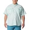 imageColumbia Mens Big and Powerful Bahama Ii UPF 30 Short Sleeve Fishing JerseyIcy Morn