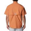 imageColumbia Mens Big and Powerful Bahama Ii UPF 30 Short Sleeve Fishing JerseyIsland Orange