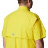 imageColumbia Mens Big and Powerful Bahama Ii UPF 30 Short Sleeve Fishing JerseyLaser Lemon