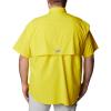 imageColumbia Mens Big and Powerful Bahama Ii UPF 30 Short Sleeve Fishing JerseyLaser Lemon