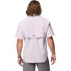 imageColumbia Mens Big and Powerful Bahama Ii UPF 30 Short Sleeve Fishing JerseyLavender Pearl
