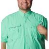 imageColumbia Mens Big and Powerful Bahama Ii UPF 30 Short Sleeve Fishing JerseyLight Jade