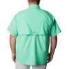 imageColumbia Mens Big and Powerful Bahama Ii UPF 30 Short Sleeve Fishing JerseyLight Jade