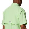 imageColumbia Mens Big and Powerful Bahama Ii UPF 30 Short Sleeve Fishing JerseyLime Glow