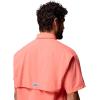 imageColumbia Mens Big and Powerful Bahama Ii UPF 30 Short Sleeve Fishing JerseyMelonade