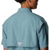 imageColumbia Mens Big and Powerful Bahama Ii UPF 30 Short Sleeve Fishing JerseyMetal