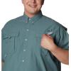 imageColumbia Mens Big and Powerful Bahama Ii UPF 30 Short Sleeve Fishing JerseyMetal
