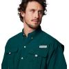 imageColumbia Mens Big and Powerful Bahama Ii UPF 30 Short Sleeve Fishing JerseyMidnight Teal
