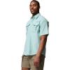 imageColumbia Mens Big and Powerful Bahama Ii UPF 30 Short Sleeve Fishing JerseyMisty Jade