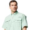 imageColumbia Mens Big and Powerful Bahama Ii UPF 30 Short Sleeve Fishing JerseyNew Mint