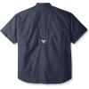 imageColumbia Mens Big and Powerful Bahama Ii UPF 30 Short Sleeve Fishing JerseyNight Tide