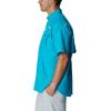 imageColumbia Mens Big and Powerful Bahama Ii UPF 30 Short Sleeve Fishing JerseyOcean Teal