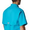 imageColumbia Mens Big and Powerful Bahama Ii UPF 30 Short Sleeve Fishing JerseyOcean Teal