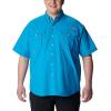 imageColumbia Mens Big and Powerful Bahama Ii UPF 30 Short Sleeve Fishing JerseyPool