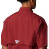 imageColumbia Mens Big and Powerful Bahama Ii UPF 30 Short Sleeve Fishing JerseyRed Jasper