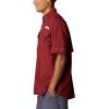 imageColumbia Mens Big and Powerful Bahama Ii UPF 30 Short Sleeve Fishing JerseyRed Jasper