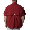 imageColumbia Mens Big and Powerful Bahama Ii UPF 30 Short Sleeve Fishing JerseyRed Jasper
