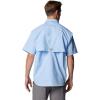 imageColumbia Mens Big and Powerful Bahama Ii UPF 30 Short Sleeve Fishing JerseySail