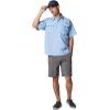 imageColumbia Mens Big and Powerful Bahama Ii UPF 30 Short Sleeve Fishing JerseySail