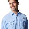 imageColumbia Mens Big and Powerful Bahama Ii UPF 30 Short Sleeve Fishing JerseySail