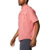 imageColumbia Mens Big and Powerful Bahama Ii UPF 30 Short Sleeve Fishing JerseySalmon
