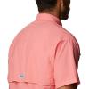 imageColumbia Mens Big and Powerful Bahama Ii UPF 30 Short Sleeve Fishing JerseySalmon