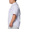 imageColumbia Mens Big and Powerful Bahama Ii UPF 30 Short Sleeve Fishing JerseySnowdrift