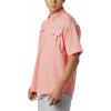 imageColumbia Mens Big and Powerful Bahama Ii UPF 30 Short Sleeve Fishing JerseySorbet