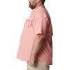 imageColumbia Mens Big and Powerful Bahama Ii UPF 30 Short Sleeve Fishing JerseySorbet