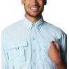 imageColumbia Mens Big and Powerful Bahama Ii UPF 30 Short Sleeve Fishing JerseySpring Blue