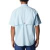 imageColumbia Mens Big and Powerful Bahama Ii UPF 30 Short Sleeve Fishing JerseySpring Blue