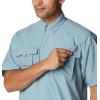 imageColumbia Mens Big and Powerful Bahama Ii UPF 30 Short Sleeve Fishing JerseyStorm
