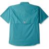 imageColumbia Mens Big and Powerful Bahama Ii UPF 30 Short Sleeve Fishing JerseyTeal