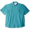 imageColumbia Mens Big and Powerful Bahama Ii UPF 30 Short Sleeve Fishing JerseyTeal