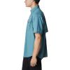 imageColumbia Mens Big and Powerful Bahama Ii UPF 30 Short Sleeve Fishing JerseyTranquil Teal