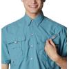 imageColumbia Mens Big and Powerful Bahama Ii UPF 30 Short Sleeve Fishing JerseyTranquil Teal