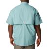imageColumbia Mens Big and Powerful Bahama Ii UPF 30 Short Sleeve Fishing JerseyTranquil Teal