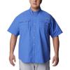 imageColumbia Mens Big and Powerful Bahama Ii UPF 30 Short Sleeve Fishing JerseyViolet Sea